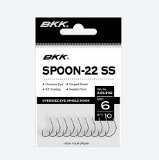 BKK SPOON-22 SS Single Lure Hook
