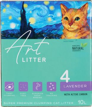 Art Litter Kissanhiekka 10L Lavender