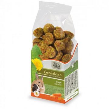 JR-Viljaton Drops viljaton porkkananappi 140g