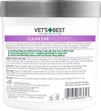 Vet’s Best korvien puhdistusliina 50kpl