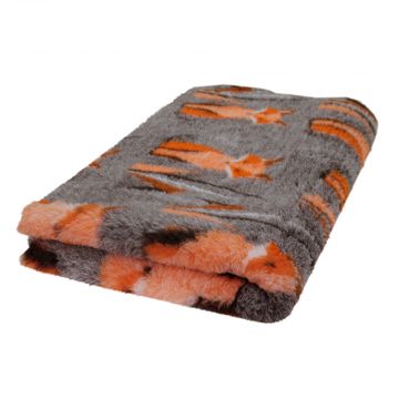 Foxy Fur -makuualusta Harmaa Kettu