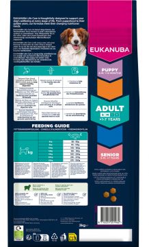 Eukanuba Dog Lamb & Rice Small & Medium 12kg