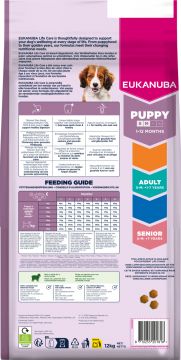 Eukanuba Dog Puppy Small & Medium Lamb & Rice 12kg