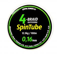 Spintube 4 Kuitusiima 100m 0,16mm 12,5kg