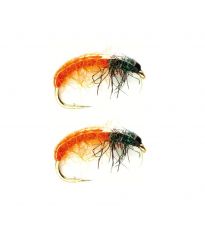 Eumer Classic Uppoperhot 2kpl Glister Grub Orange #12