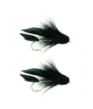 Eumer Classic Streamerperho Muddler musta #8