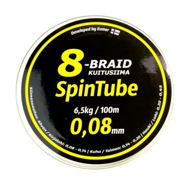 Spintube 8 Kuitusiima 100m 0,08mm 6,5kg 