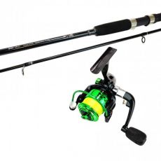 Jasu Sälli Avokelasetti Ahven 180cm 3-15g Kuitusiima 0,16mm