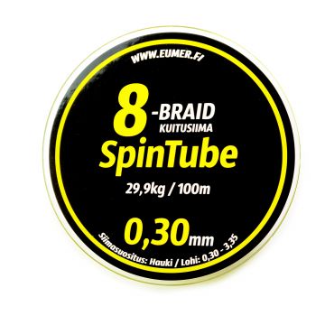 Spintube 8 Kuitusiima 100m 0,30mm 29,9kg