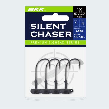 BKK Silent Chaser-Draggin' NED Jigipää 7,1g 1/0# 4kpl