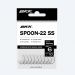 BKK SPOON-22 SS Single Lure Hook 8kpl #2/0 