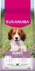 Eukanuba Dog Puppy Small & Medium Lamb & Rice 12kg