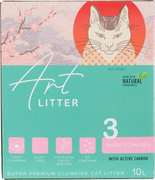 Art Litter Kissanhiekka 10L Baby Powder