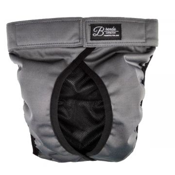 FINNERO BRENDA Narttusuoja koiralle - Harmaa XL