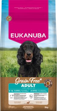EUKANUBA Adult All Breed Grainfree Venison 3kg 