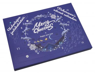 Kalastajan joulukalenteri 24 luukkua