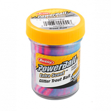 Berkley PowerBait Syöttitahna Red/White/Blue Glitter