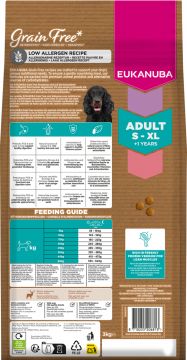 EUKANUBA Adult All Breed Grainfree Venison 3kg 