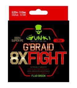 Gunki G´Braid 8X Fight Monikuitusiima 135m 0.30mm 23.0kg