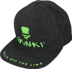 Team Gunki Snapback Cap. Väri: Musta