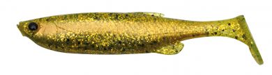 3D Fat T-tail Minnow 7,5cm Motor Oil UV