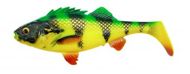 Savage Gear 4D Perch Shad 20cm 94g Firetiger BULK 