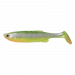 3D Fat T-tail Minnow 9cm Fluo Green Silver