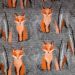 Foxy Fur -makuualusta Harmaa Kettu