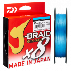 Daiwa J-Braid Grand x8 Blue 135m 0,24mm 22kg  