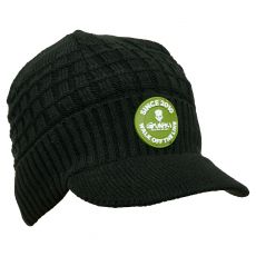 Gunki Winter Visor Hat, Lippapipo. Väri: Musta