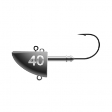 K.P Mustad Fish head Vertic 40g 3/0 2kpl