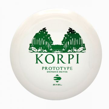 Exel Discs Korpi Prototype Valkoinen