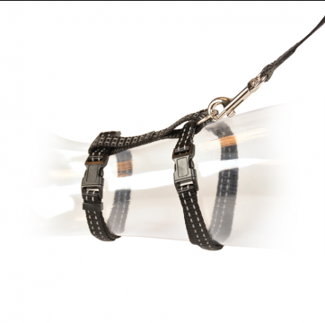 Duvo+ Heijastava valjassetti suurille kissoille, musta