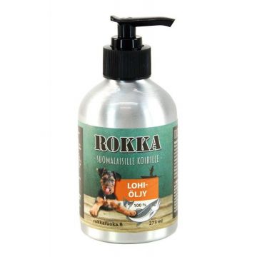 Rokka Lohiöljy Koirille ja Kissoille 275ml