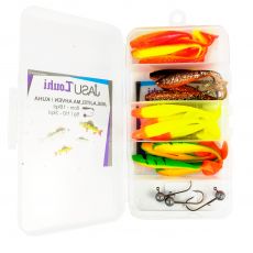Jasu Louhi Kalajigilajitelma 8cm 16kpl + Jigipäät