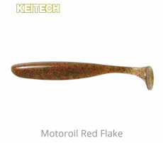 Keitech Easy Shiner 3" 10kpl Motoroil Red Flake