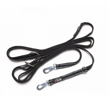 Finnero RESCUE Monitoimitalutin, musta 2cmx300cm