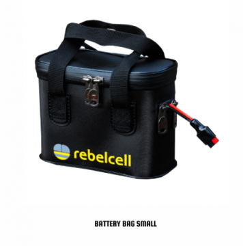 Rebelcell Säänkestävä Akkulaukku 1kpl Small