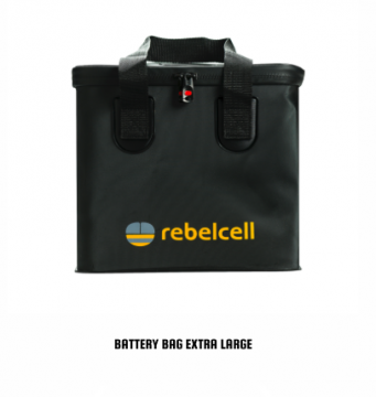 Rebelcell Säänkestävä Akkulaukku 1kpl Extra Large