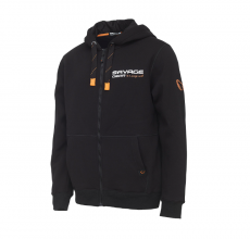 Savage Gear Urban Zip Hoodie M Musta 