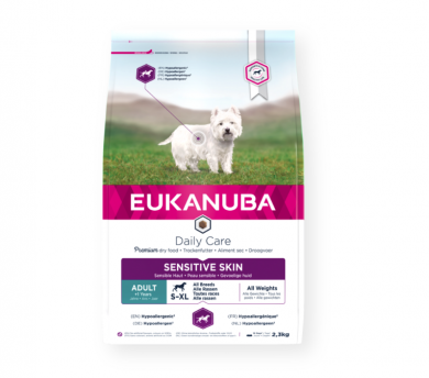 Eukanuba Adult Daily Care Sensitive Skin 2,3kg