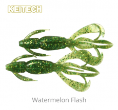 Keitech Crazy Flapper 2.4" 10kpl Watermelon Flash
