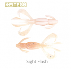 Keitech Crazy Flapper 2.4" 10kpl Sight Flash