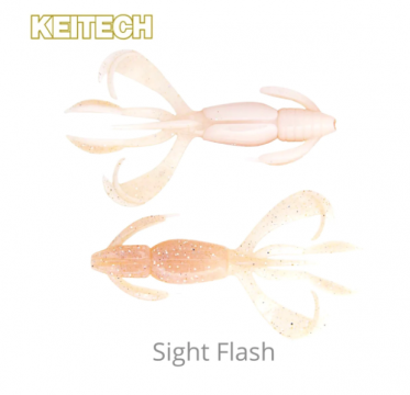 Keitech Crazy Flapper 2.4" 10kpl Sight Flash