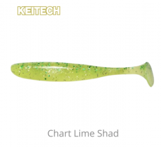 Keitech Easy Shiner 6.5" 3kpl Lime Chartreuse