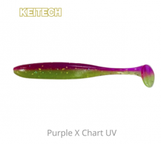 Keitech Easy Shiner 5" 5kpl Lt Purple Chart UV