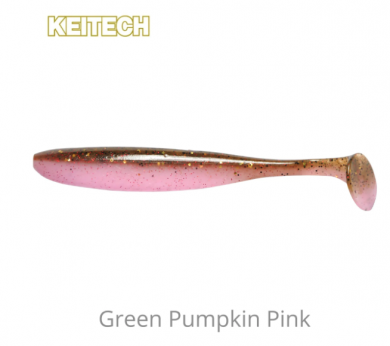 Keitech Easy Shiner 5" 5kpl LT Green Pumpkin Pink
