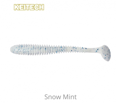 Keitech Swing Impact 4.5" 6kpl LT Snow Mint