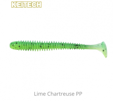 Keitech Swing Impact 4" 8kpl Lime Chartreuse 
