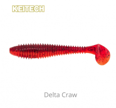 Keitech Swing Impact FAT 2.8" 8kpl Delta Craw